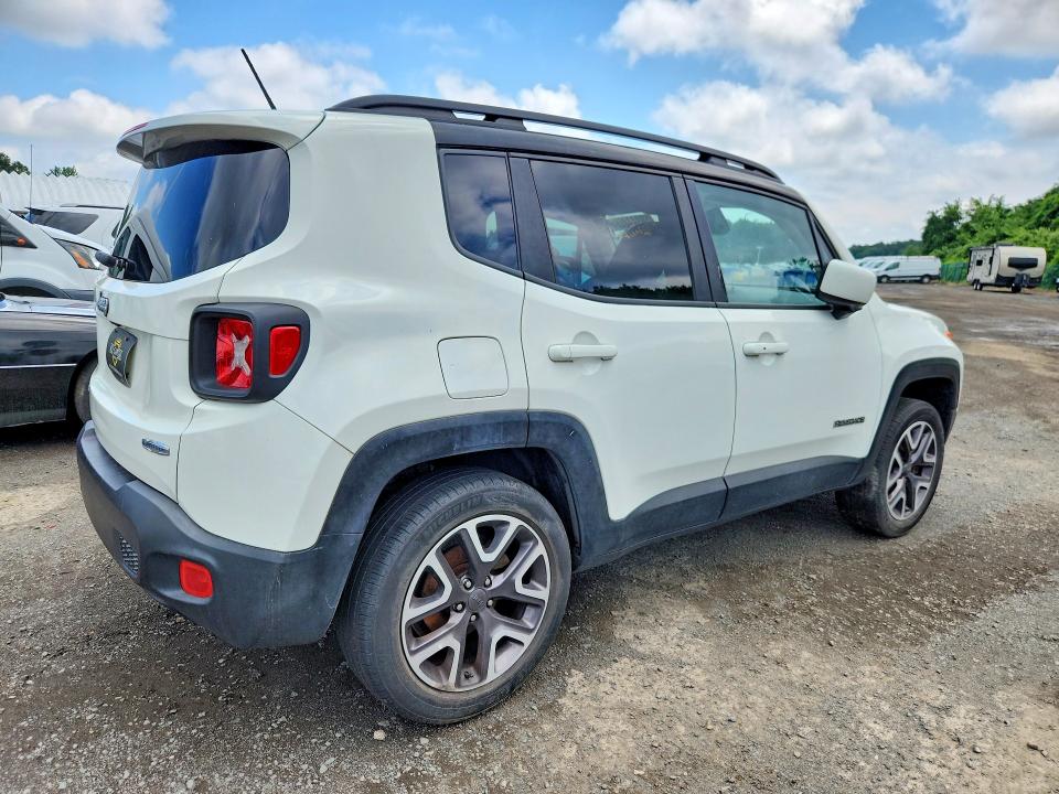 2016 Jeep Renegade VIN ZACCJBBT5GPC43286 COPART salvage auction — MINOR DENT/SCRATCHES, Fl - Certificate Of Title, sold $2,300 on 2026-07-10 (photo 3)