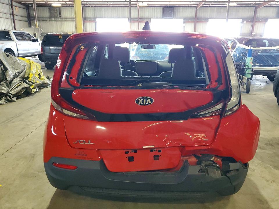 2020 Kia Soul VIN KNDJ23AU5L7713733 COPART salvage auction — REAR END, Fl - Certificate Of Destruction, sold $2,850 on 2026-07-27 (photo 6)
