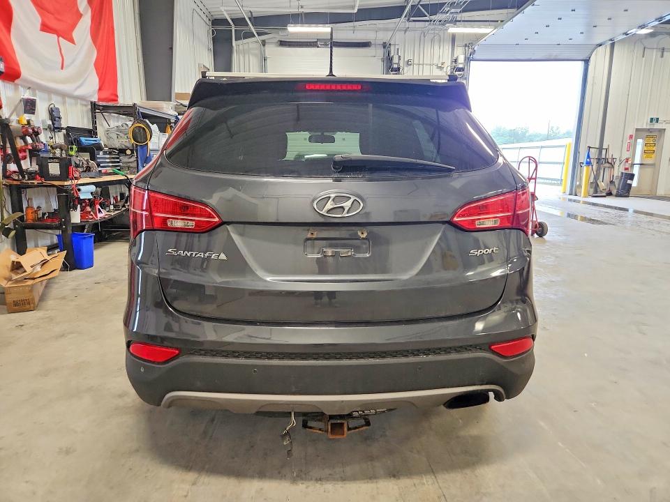 2016 Hyundai Santa fe VIN 5XYZU3LB3GG322811 COPART salvage auction — FRONT END, On - Permit No Brand - Unfit, sold $2,150 on 2026-07-16 (photo 6)
