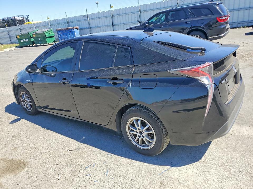 2017 Toyota Prius VIN JTDKBRFU8H3028088 COPART salvage auction — FRONT END, Ca - Salvage Certificate, sold $2,150 on 2026-07-14 (photo 2)