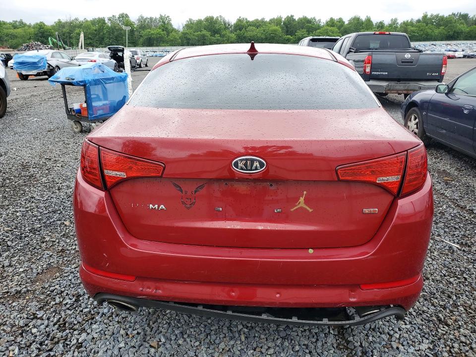 2011 Kia Optima VIN KNAGM4A79B5086756 COPART salvage auction — FRONT END, NJ - CERT OF TITLE-SALVAGE (P), sold $350 on 2026-07-02 (photo 6)