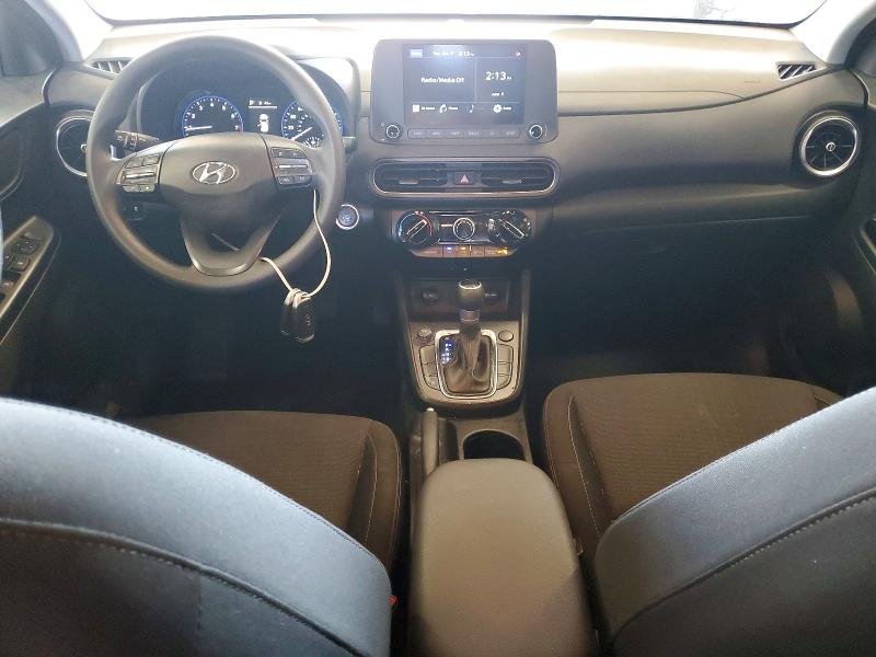 2022 Hyundai Kona VIN KM8K62AB1NU860455 COPART salvage auction — HAIL, Mn - Cert Of Title-Salvage, sold $975 on 2026-07-30 (photo 8)