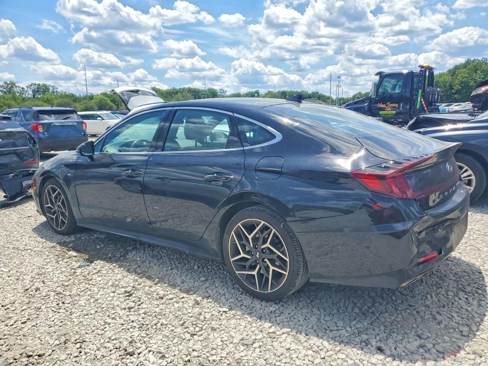2023 Hyundai VIN KMHL14JC8PA301223 COPART salvage auction — REAR END, Ma - Cert Of Title-Salvage, sold $6,100 on 2026-07-17 (photo 2)