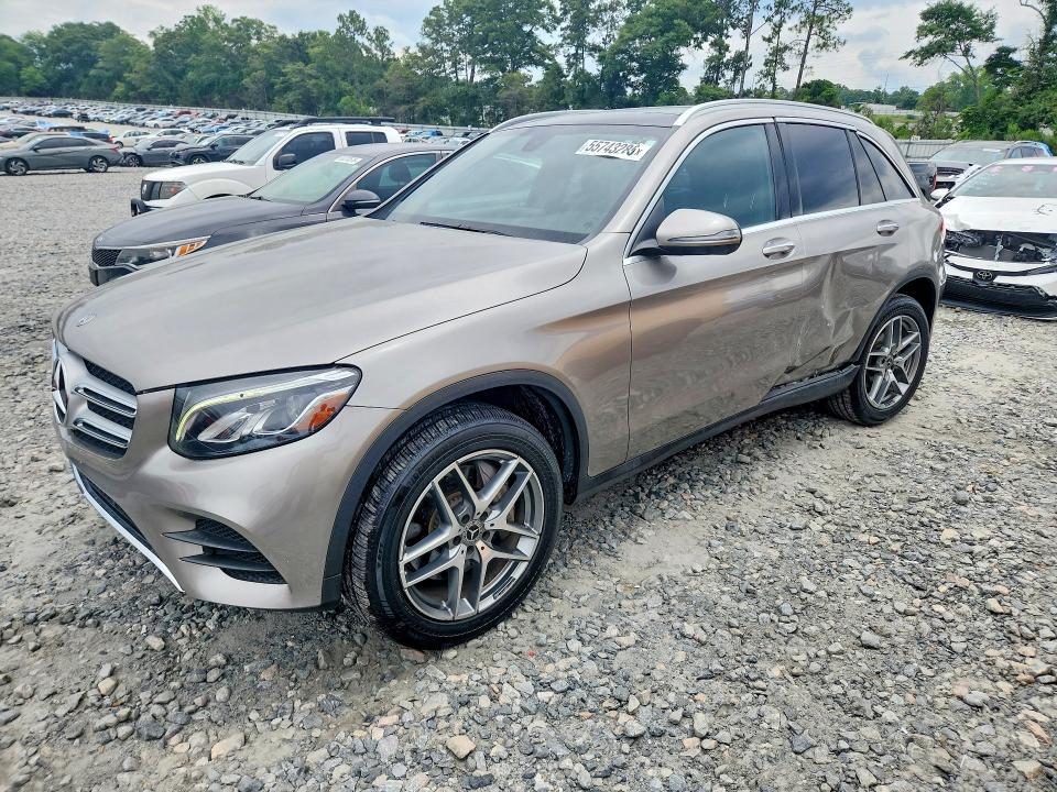 2019 Mercedes-benz Glc VIN WDC0G4KB6KV125828 COPART salvage auction — SIDE, Ga - Cert Of Title-Salvage, sold $7,300 on 2026-07-30 (photo 1)