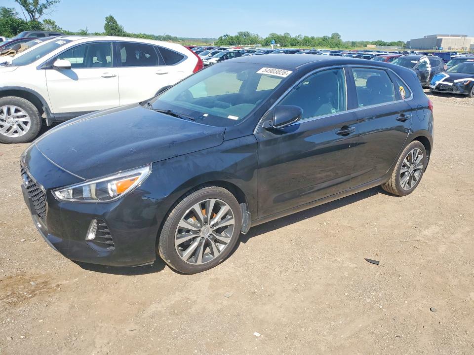 2018 Hyundai Elantra VIN KMHH35LE2JU010047 COPART salvage auction — WATER/FLOOD, Ia - Cert Of Title-Salvage Title, sold $1,550 on 2026-07-10 (photo 1)