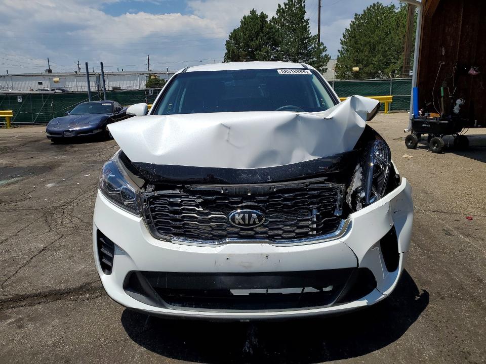 2019 Kia VIN 5XYPGDA51KG443895 COPART salvage auction — FRONT END, Co - Public - Salvage Title, sold $275 on 2026-07-28 (photo 5)