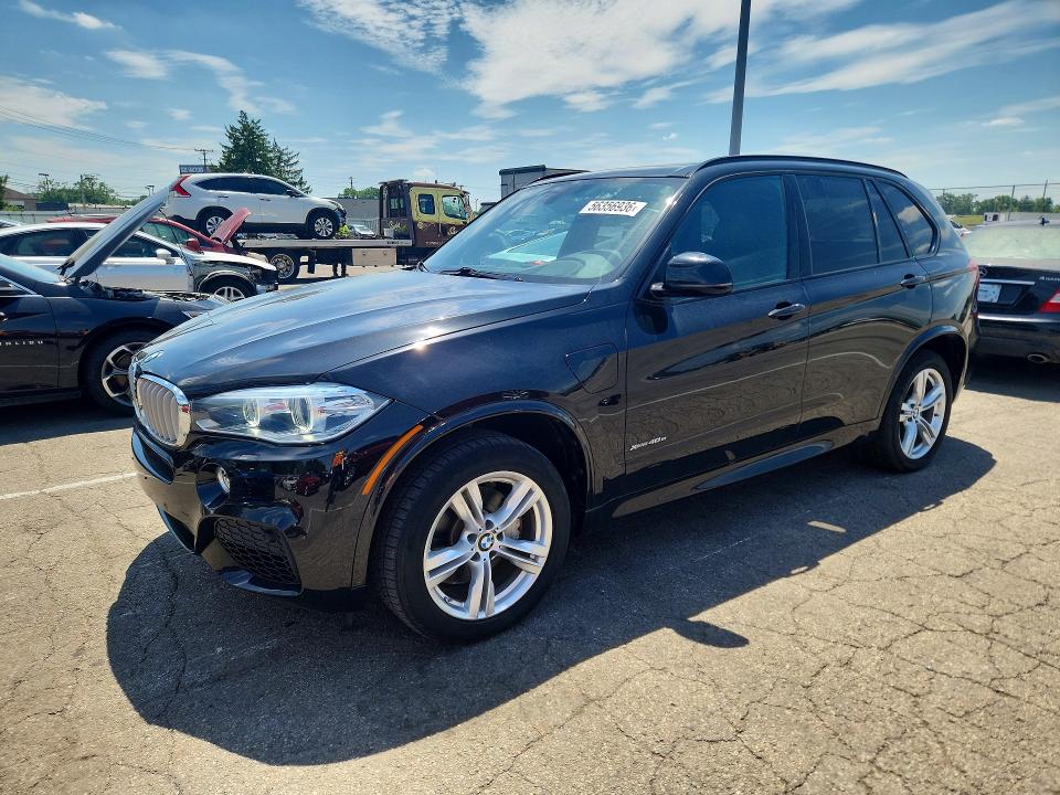 2016 BMW X5 VIN 5UXKT0C5XG0S77254 COPART salvage auction — FRONT END, Oh - Certificate Of Title, sold $7,500 on 2026-07-10 (photo 1)