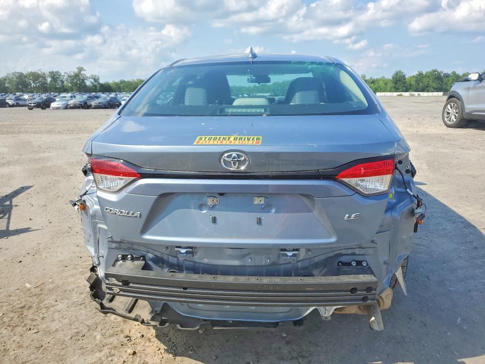 2022 Toyota Corolla VIN 5YFEPMAE7NP385802 COPART salvage auction — REAR END, VA - CERT OF TITLE - SALVAGE, sold $3,750 on 2026-07-29 (photo 6)