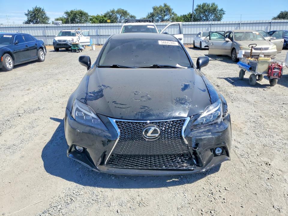 2007 Lexus Is 250 VIN JTHBK262X72043135 COPART salvage auction — REAR END, CA - SALVAGE CERTIFICATE, sold $500 on 2026-07-21 (photo 5)