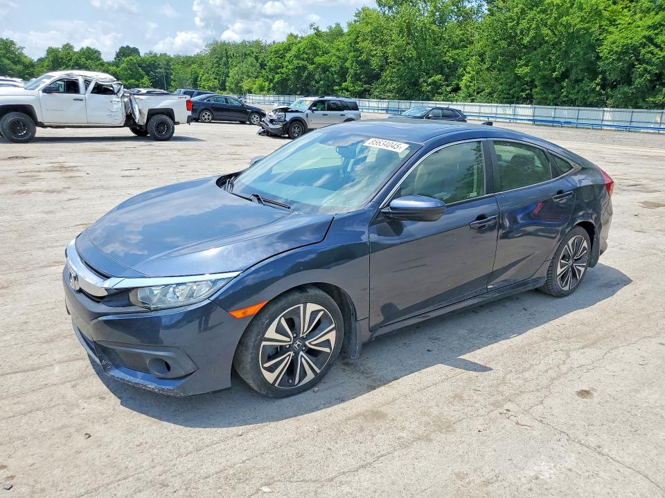 2018 Honda Civic VIN JHMFC1F85JX007960 COPART salvage auction — MECHANICAL, Oh - Certificate Of Title, sold $4,450 on 2026-07-30 (photo 1)