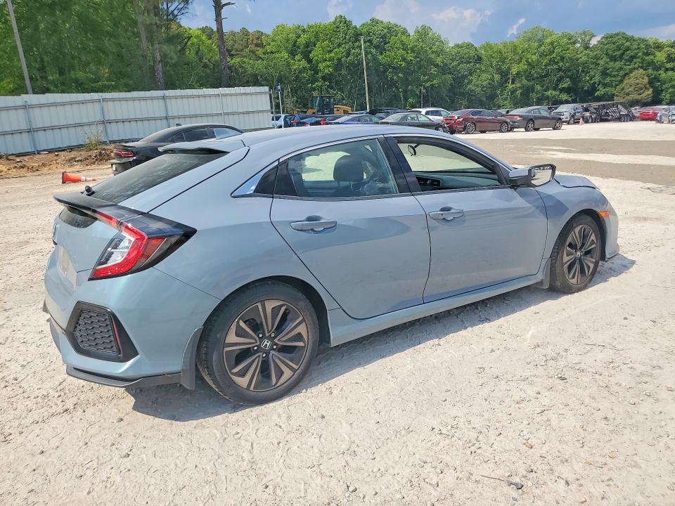 2018 Honda Civic VIN SHHFK7H53JU211837 COPART salvage auction — FRONT END, Nc - Salvage Certificate Of Title, sold $1,850 on 2026-07-24 (photo 3)
