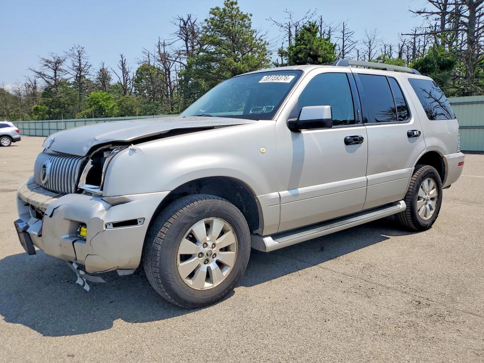 2006 Mercury Mountaineer VIN 4M2EU47E66UJ00733 COPART salvage auction — FRONT END, Ny - Mv-907A Salvage Certificate, sold $675 on 2026-07-06 (photo 1)