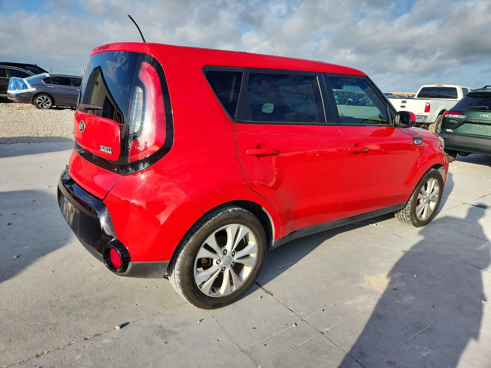 2016 Kia VIN KNDJP3A52G7862102 COPART salvage auction — REAR END, Tx - Certificate Of Title, sold $450 on 2026-07-21 (photo 3)