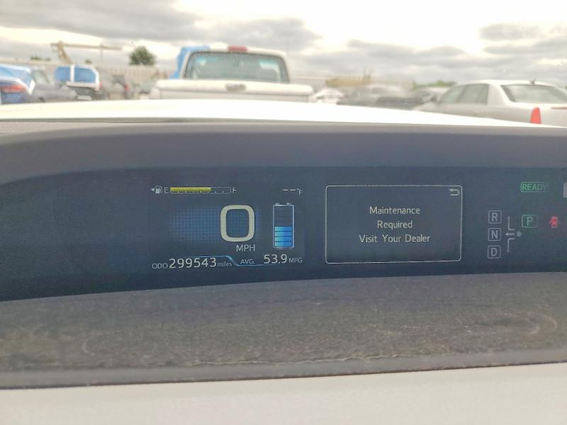 2016 Toyota Prius VIN JTDKARFU0G3511561 COPART salvage auction — FRONT END, KS - CERT OF TITLE-SALVAGE, sold $250 on 2026-07-23 (photo 9)