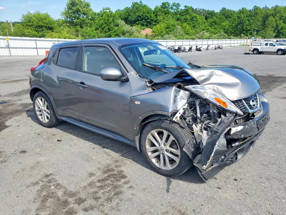 2013 Nissan Juke VIN JN8AF5MV4DT218005 COPART salvage auction — FRONT END, Pa - Certificate Of Salvage, sold $350 on 2026-07-07 (photo 4)