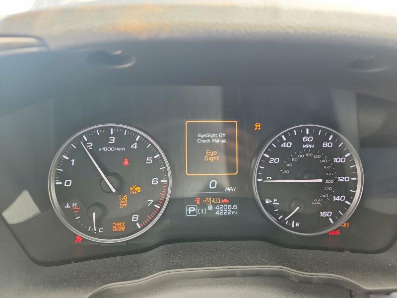 2025 Subaru Xv VIN JF2GUHDC6S8328602 COPART salvage auction — FRONT END, Ma - Cert Of Title-Salvage, sold $3,900 on 2026-07-24 (photo 9)