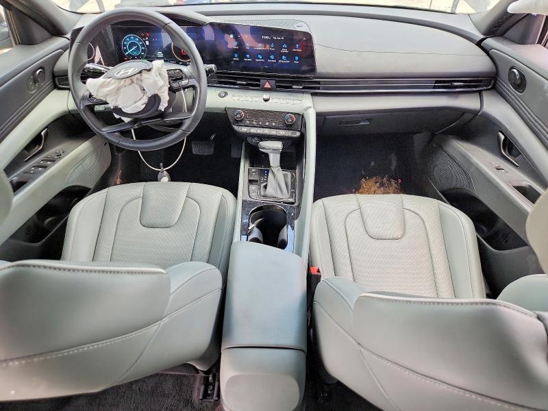 2025 Hyundai Elantra VIN KMHLN4DJXSU180135 COPART salvage auction — SIDE, Tx - Certificate Of Title, sold $2,400 on 2026-07-28 (photo 8)
