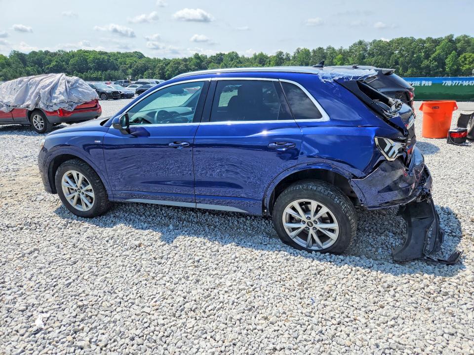 2022 Audi Q3 VIN WA1EECF31N1124123 COPART salvage auction — REAR END, GA - CERT OF TITLE-SALVAGE, sold $3,500 on 2026-07-28 (photo 2)