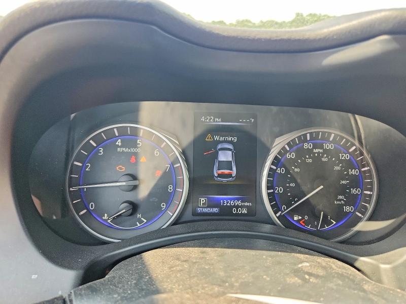 2018 Infiniti Q60 VIN JN1EV7EK7JM342438 COPART salvage auction — FRONT END, GA - CERT OF TITLE-SALVAGE, sold $2,250 on 2026-07-30 (photo 9)