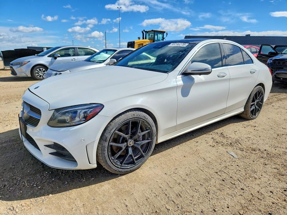 2021 Mercedes-benz VIN W1KWF8EBXMR651239 COPART salvage auction — FRONT END, Ab - Oop - Active, sold $10,700 on 2026-07-09 (photo 1)