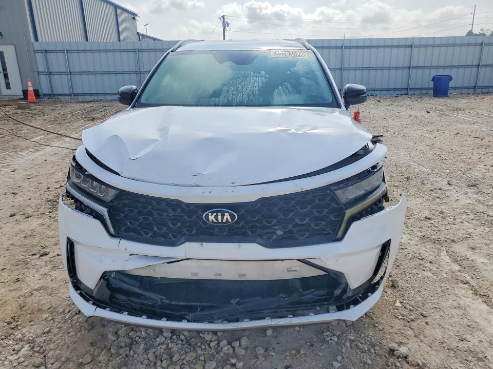 2021 Kia Sorento VIN 5XYRL4LC3MG052332 COPART salvage auction — FRONT END, Tx - Certificate Of Title, sold $5,700 on 2026-07-07 (photo 5)