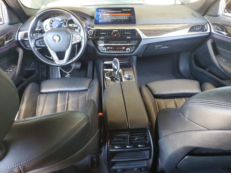 2018 BMW 5er VIN WBAJA9C54JB250406 COPART salvage auction — FRONT END, Ca - Salvage Certificate, sold $7,700 on 2026-07-09 (photo 8)