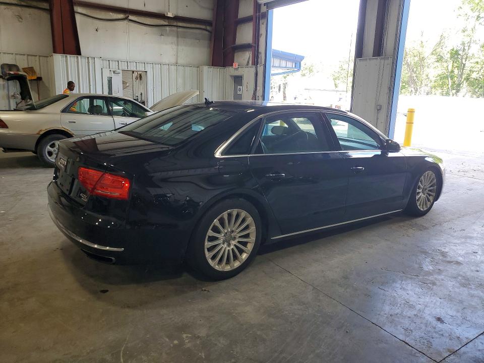 2014 Audi A8 VIN WAUR2AFD6EN007012 COPART salvage auction — MECHANICAL, Mt - Certificate Of Title, sold $2,150 on 2026-07-15 (photo 3)