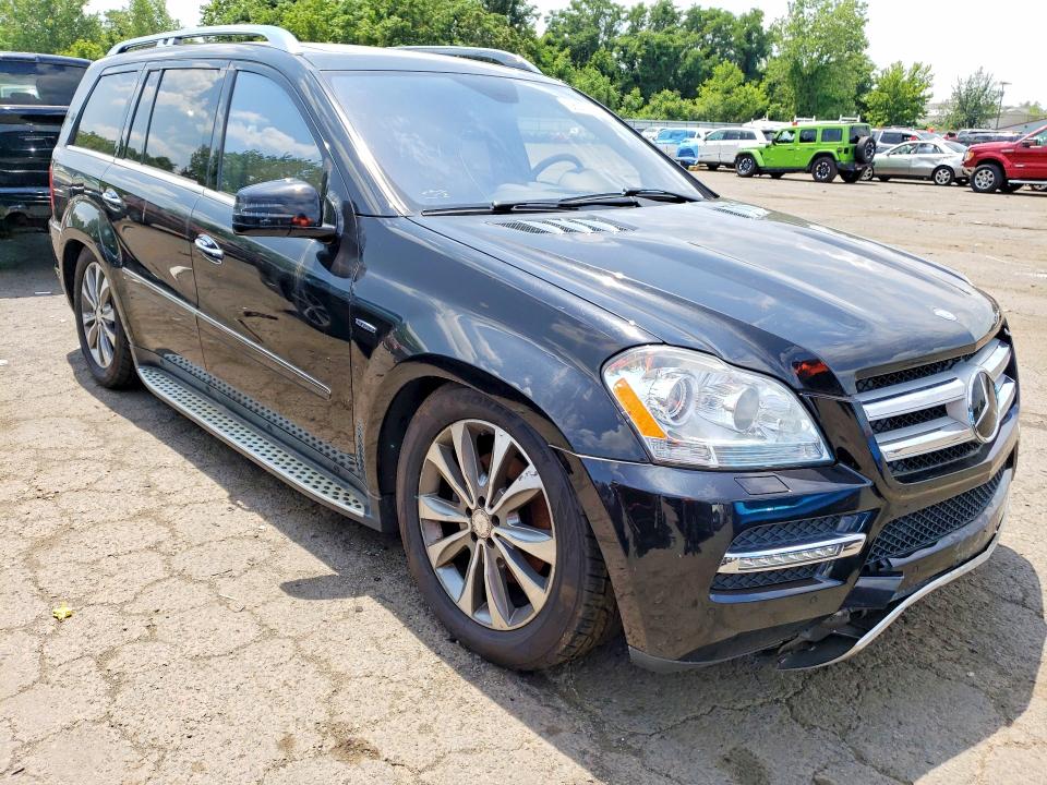 2011 Mercedes-benz Gl-klasse VIN 4JGBF2FE1BA629958 COPART salvage auction — WATER/FLOOD, Ct - Cert Of Title-Flood Salvage, sold $825 on 2026-07-10 (photo 4)
