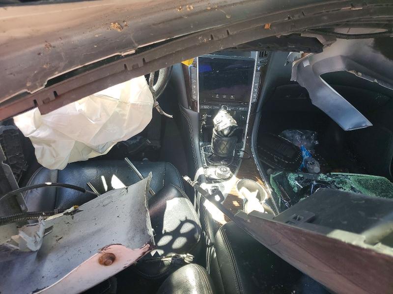 2014 Infiniti Q50 VIN JN1BV7AR3EM695349 COPART salvage auction — ALL OVER, OH - CERT OF TITLE-SALVAGE, sold $475 on 2026-07-15 (photo 8)