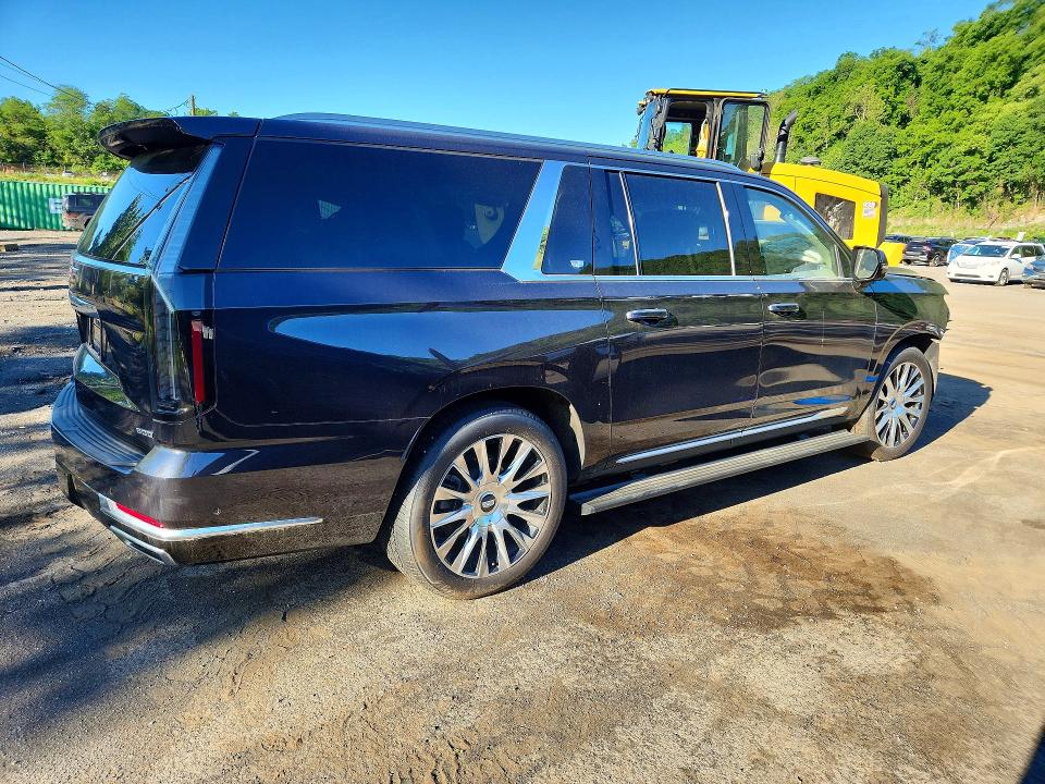 2026 Cadillac Escalade VIN 1GYS9MKL7TR225474 COPART salvage auction — FRONT END, Nj - Cert Of Title-Salvage, sold $57,500 on 2026-07-21 (photo 3)