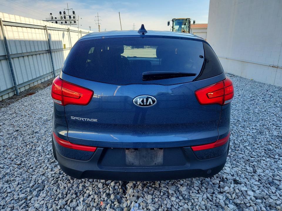 2015 Kia Sportage VIN KNDPB3AC6F7681896 COPART salvage auction — SIDE, OH - CERT OF TITLE-REPOSSESSION, sold $1,150 on 2026-07-09 (photo 6)