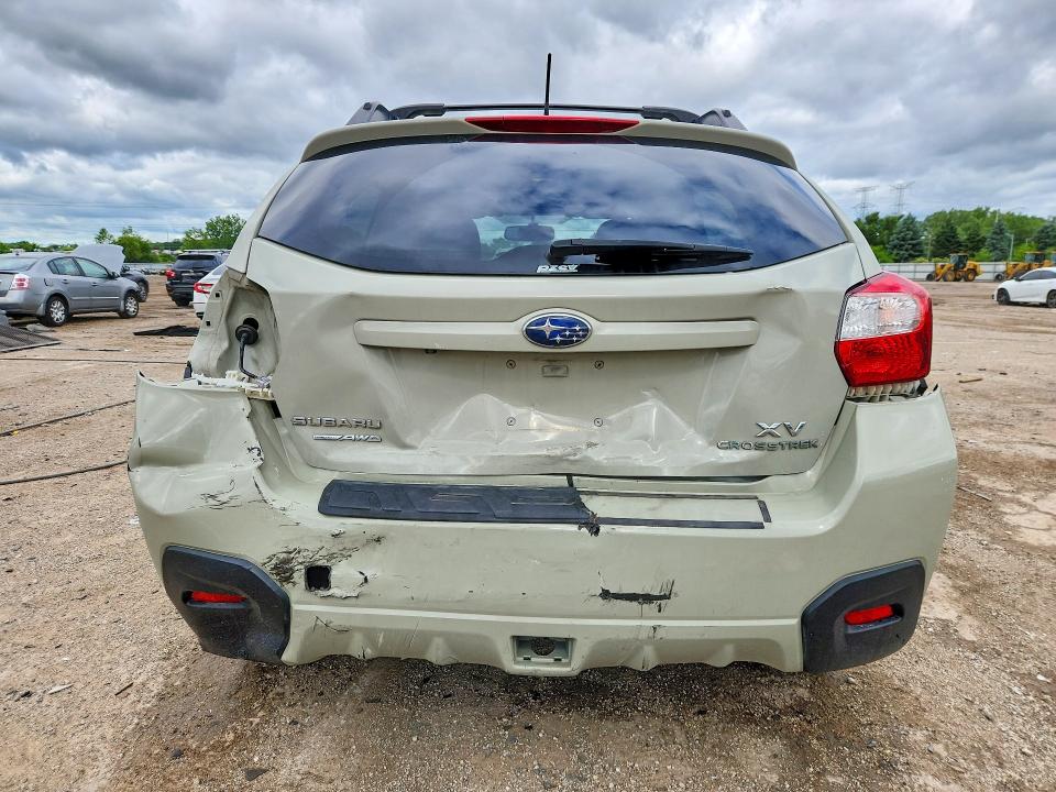2015 Subaru VIN JF2GPACC8FH323195 COPART salvage auction — REAR END, IL - SALVAGE CERTIFICATE, sold $2,650 on 2026-07-28 (photo 6)