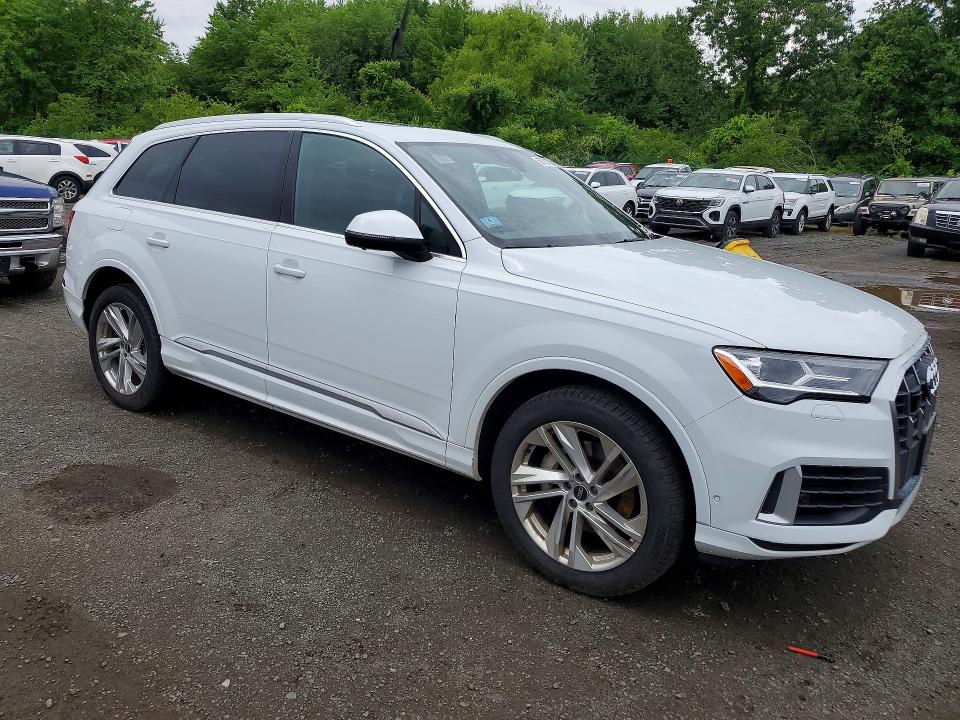 2021 Audi Q7 VIN WA1LXAF75MD036018 COPART salvage auction — MINOR DENT/SCRATCHES, Ma - Certificate Of Title (P), sold $16,900 on 2026-07-02 (photo 4)