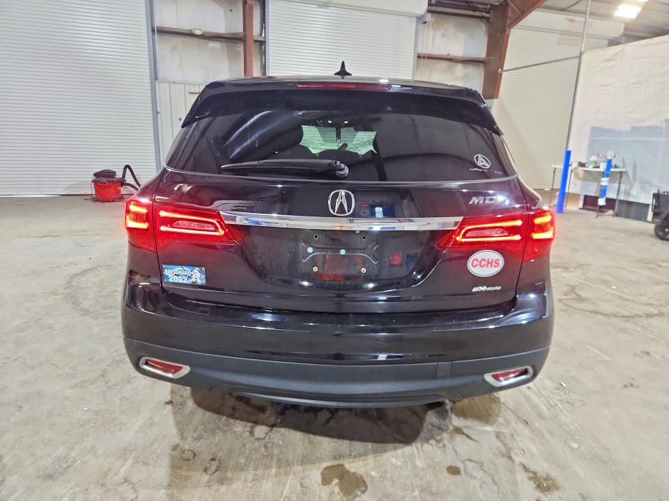 2016 Acura VIN 5FRYD4H26GB002169 COPART salvage auction — ROLLOVER, Ma - Cert Of Title-Reconstrctd Coll, sold $100 on 2026-07-23 (photo 6)