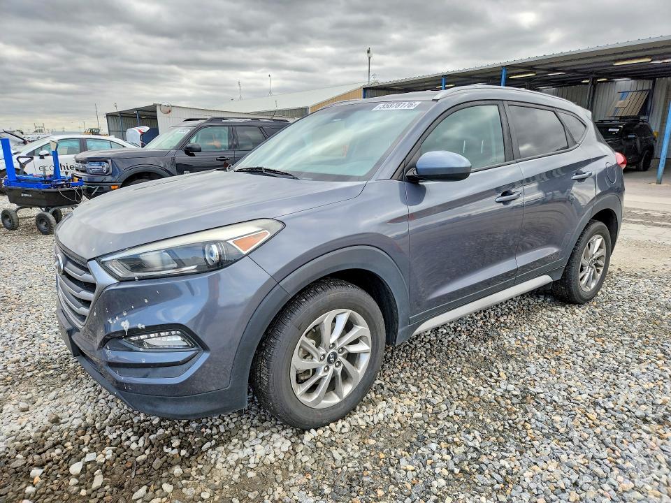 2018 Hyundai VIN KM8J33A46JU691331 COPART salvage auction — MECHANICAL, Fl - Certificate Of Title (P), sold $1,350 on 2026-07-28 (photo 1)