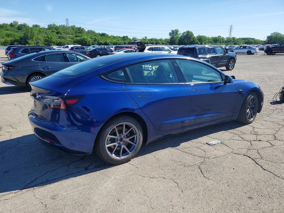 2021 Tesla Model 3 VIN 5YJ3E1EA5MF060532 COPART salvage auction — FRONT END, VA - CERT OF TITLE - SALVAGE, sold $6,700 on 2026-07-29 (photo 3)