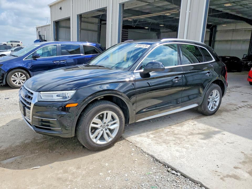 2020 Audi Q5 VIN WA1ANAFY7L2053824 COPART salvage auction — FRONT END, NE - CERT OF TITLE-SALVAGE, sold $10,600 on 2026-07-07 (photo 1)