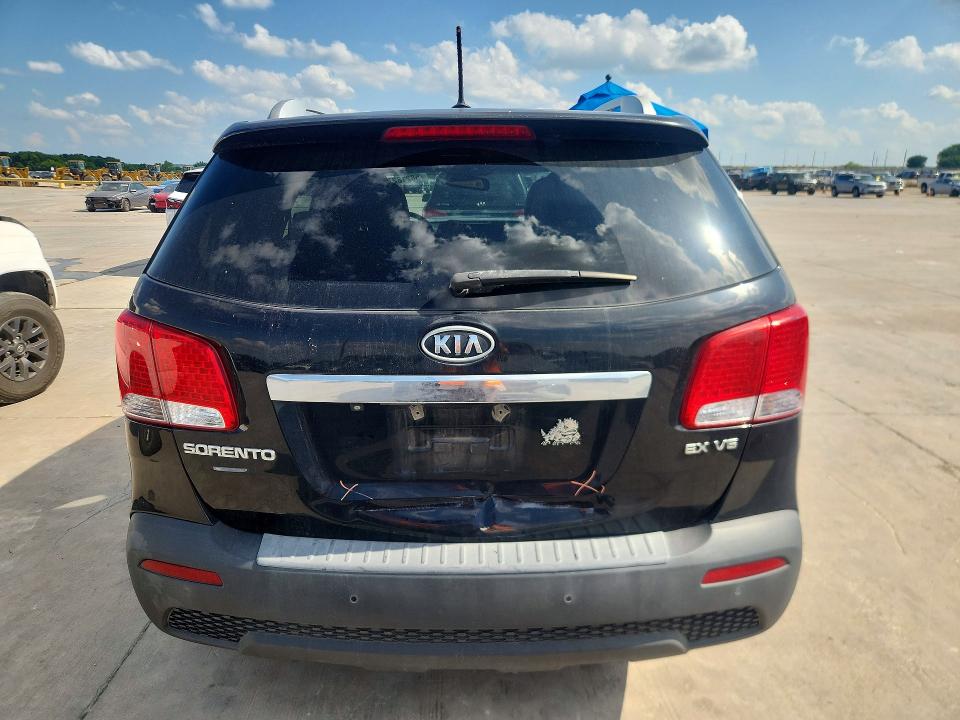 2013 Kia VIN 5XYKU4A28DG356720 COPART salvage auction — FRONT END, Tx - Salvage Vehicle Title, sold $1,450 on 2026-07-13 (photo 6)