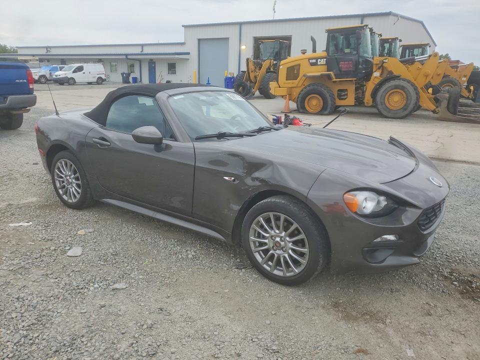 2017 Fiat 124 spider VIN JC1NFAEK4H0122938 COPART salvage auction — FRONT END, Salvage Title, sold $225 on 2026-07-27 (photo 4)