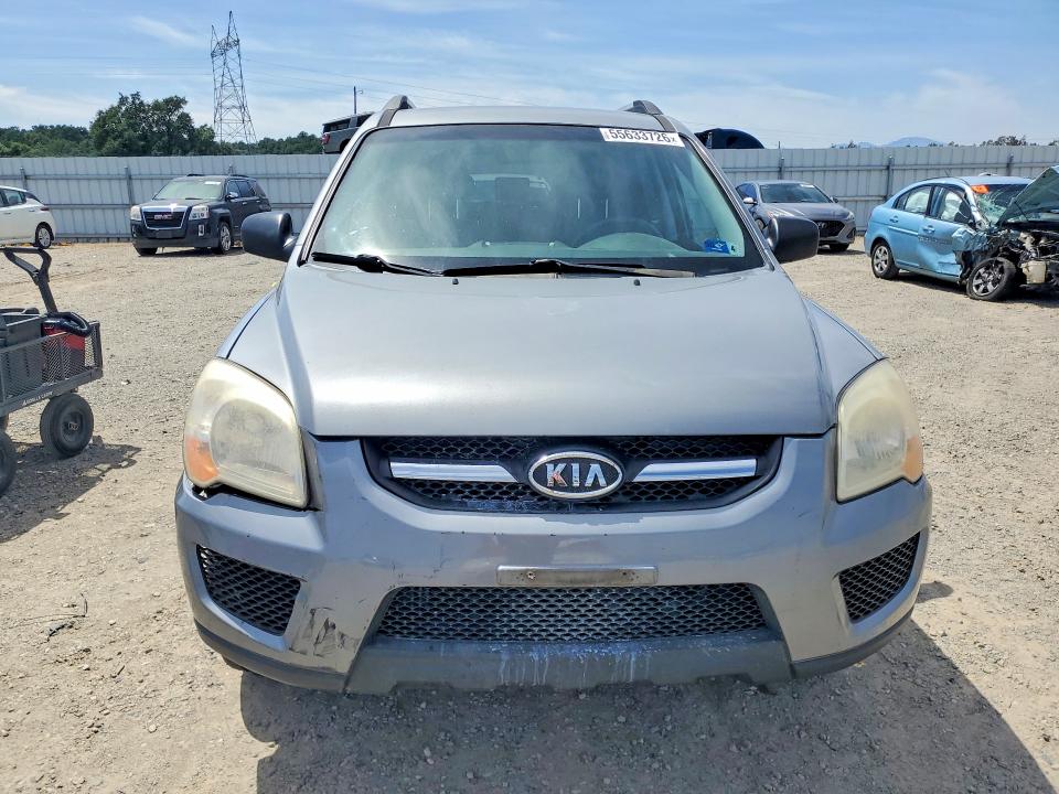 2010 Kia Sportage VIN KNDKGCA32A7726076 COPART salvage auction — MECHANICAL, Ca - Dis/Dlr/Exp App For Dup Clean, sold $275 on 2026-07-06 (photo 5)