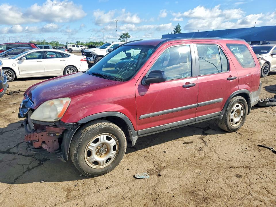 2006 Honda Cr-v VIN SHSRD78516U402083 COPART salvage auction — FRONT END, Mi - Cert Of Title-Salvage Vehicle, sold $875 on 2026-07-31 (photo 1)