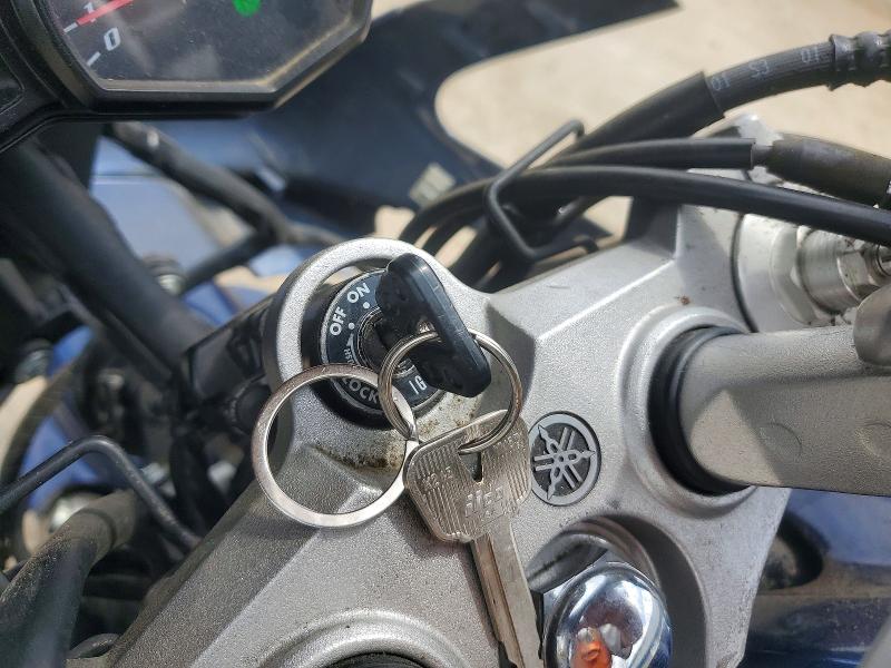 2013 Yamaha VIN JYARN17E7DA009158 COPART salvage auction — SIDE, Ms - Cert Of Title-Salvaged, sold $1,100 on 2026-07-30 (photo 8)