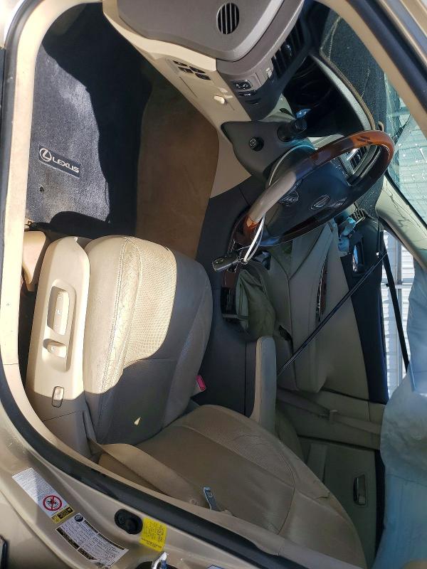 2012 Lexus ES VIN JTHBK1EGXC2495085 COPART salvage auction — SIDE, Nc - Salvage Certificate Of Title, sold $800 on 2026-07-08 (photo 7)