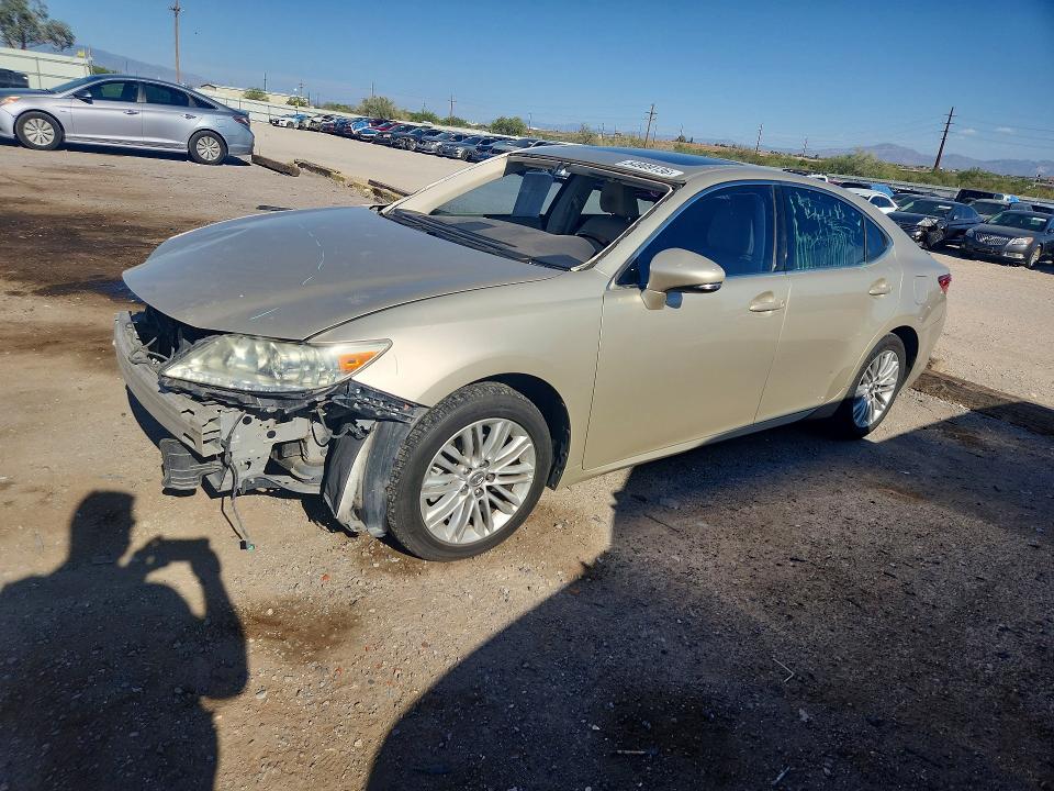 2014 Lexus ES VIN JTHBK1GG1E2103742 COPART salvage auction — FRONT END, Az - Cert Of Title - Salvage, sold $2,650 on 2026-07-10 (photo 1)
