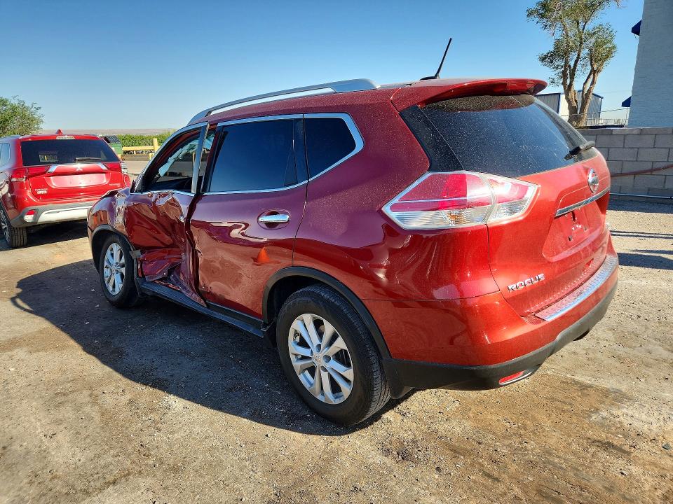 2016 Nissan VIN KNMAT2MV7GP597856 COPART salvage auction — SIDE, NM - CERT OF TITLE-SALVAGE (P), sold $1,350 on 2026-07-09 (photo 2)
