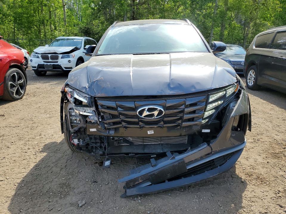 2024 Hyundai Tucson VIN KM8JBCDE6RU306501 COPART salvage auction — FRONT END, On - Permit Salvage, sold $6,800 on 2026-07-07 (photo 5)