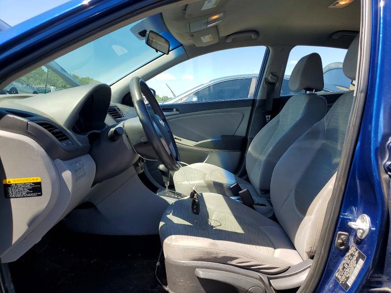2016 Hyundai Accent VIN KMHCT4AE8GU062489 COPART salvage auction — FRONT END, Ky - Cert Of Title-Rebuilt Vehicle, sold $650 on 2026-07-09 (photo 7)