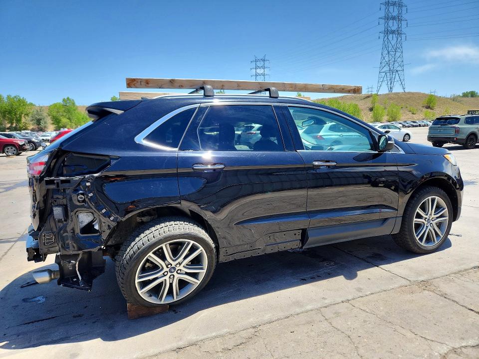 2022 Ford Edge VIN 2FMPK4K94NBA76477 COPART salvage auction — REAR END, Co - Salvage Title, sold $7,500 on 2026-08-03 (photo 3)