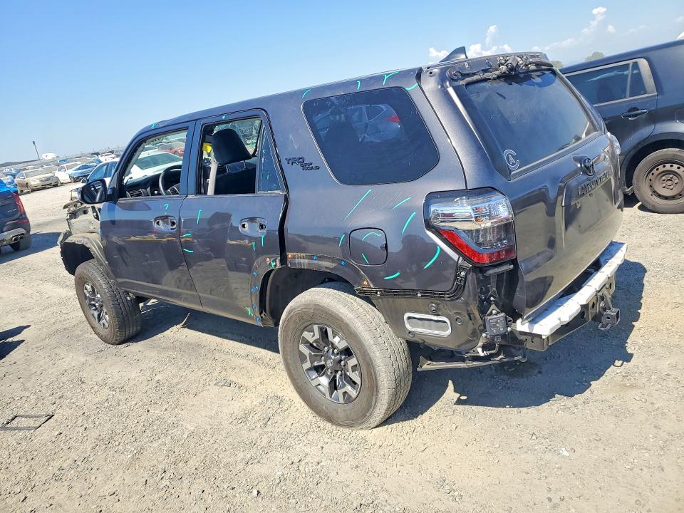 2022 Toyota 4runner VIN JTERU5JR6N6074187 COPART salvage auction — FRONT END, Ca - Salvage Certificate, sold $16,400 on 2026-07-09 (photo 2)