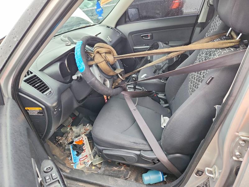 2010 Kia Soul VIN KNDJT2A22A7164317 COPART salvage auction — REAR END, Il - Salvage Certificate, sold $350 on 2026-07-09 (photo 7)